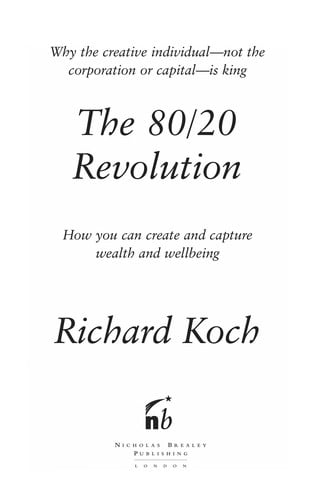 The 80/20 revolution