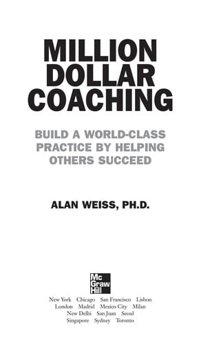 Million dollar coaching