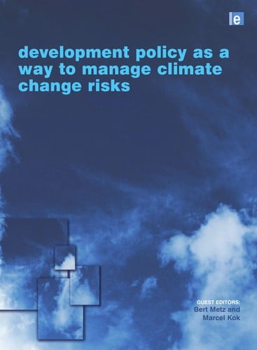 Development policy as a way to manage climate change risks