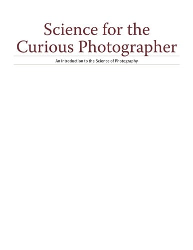 Science for the curious photographer