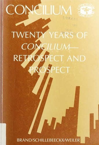 Twenty years of Concilium