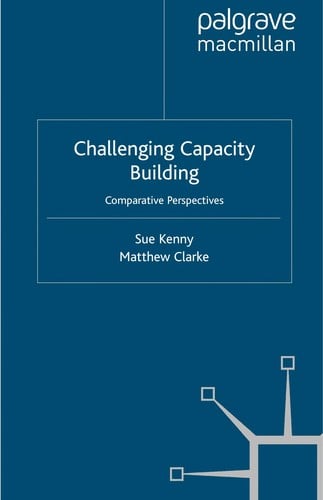 Challenging capacity building