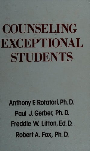 Counseling exceptional students