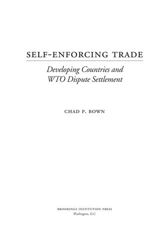 Self-enforcing trade