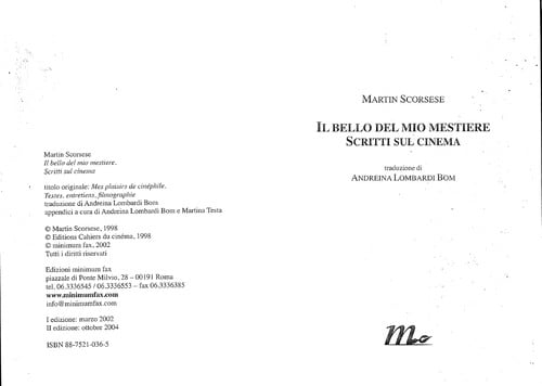 Il cinema secondo me