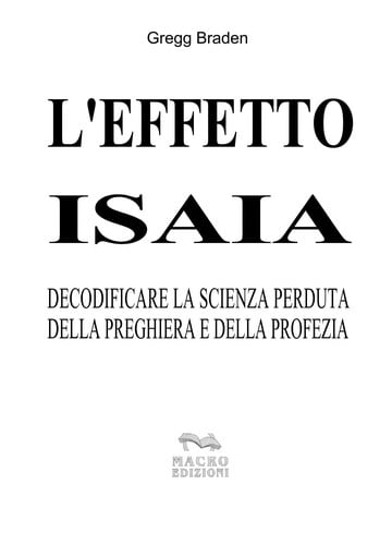 L'effetto Isaia