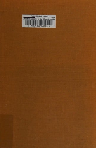 Scottish society in the fifteenth century