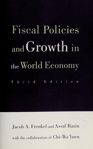Fiscal policies and growth in the world economy