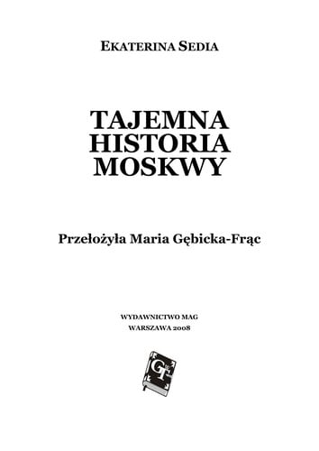 Tajemna historia Moskwy