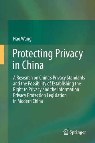 Protecting privacy in China