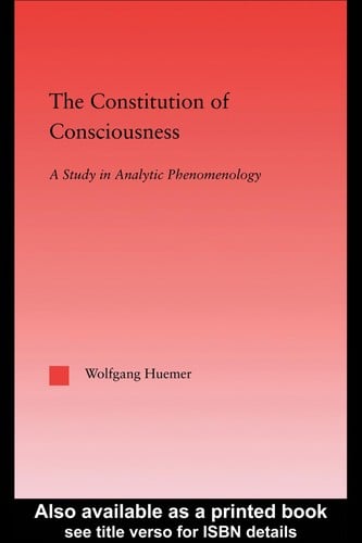 The constitution of consciousness