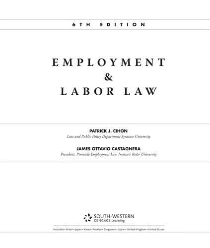 Employment & labor law