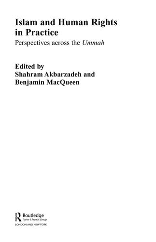 Islam and human rights in practice