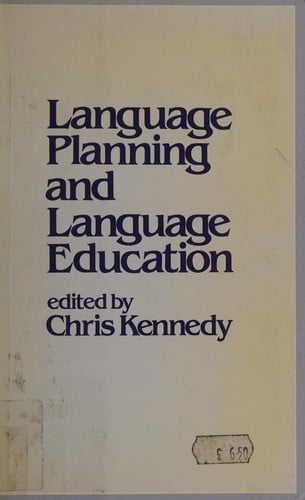 Language planning and language education