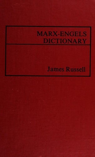 Marx-Engels dictionary