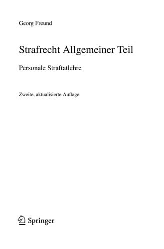 Strafrecht Allgemeiner Teil