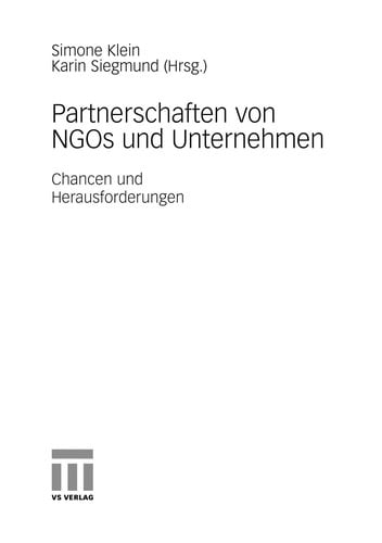 Partnerschaften von NGOs und Unternehmen