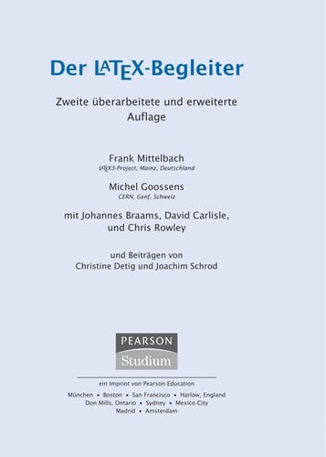 Der LATEX-Begleiter