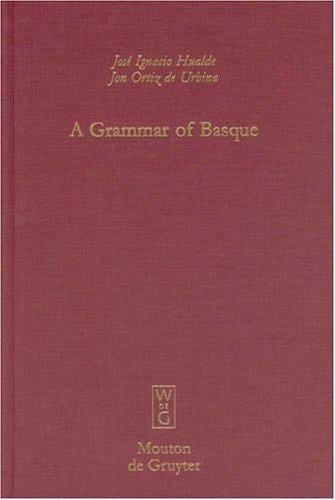 A grammar of Basque