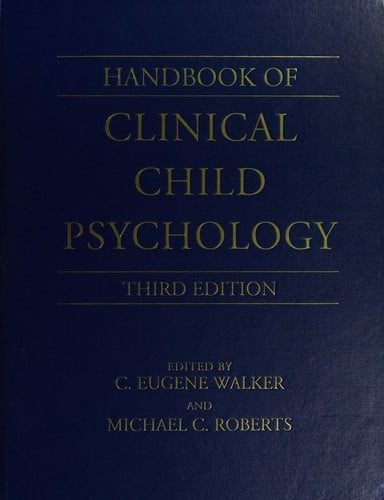 Handbook of clinical child psychology