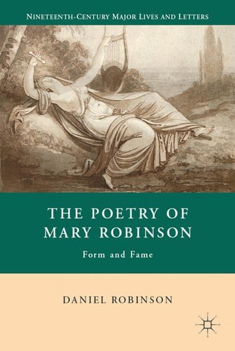 The poetry of Mary Robinson