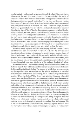 FASHION CLASSICS FROM CARLYLE TO BARTHES