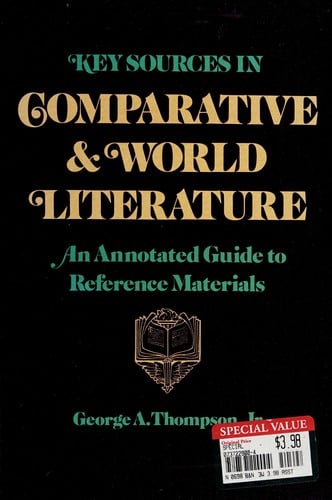 Key sources in comparative and world literature