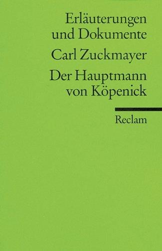 Carl Zuckmayer, Der Hauptmann von Köpenick