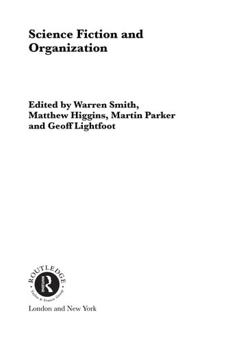 Science fiction and organization