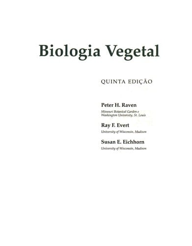 Biologia vegetal