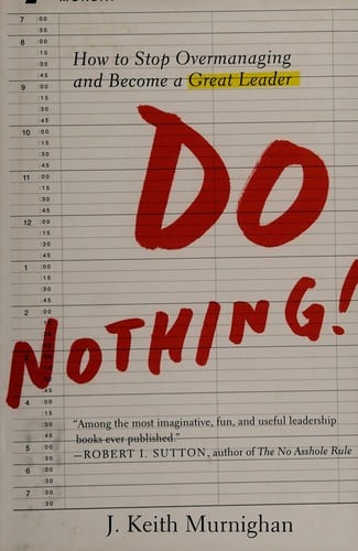 Do nothing!
