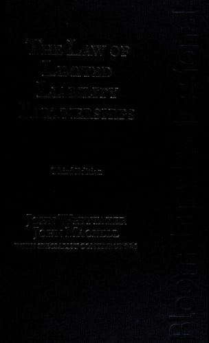 The law of limited liability partnerships