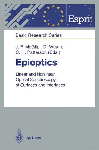 Epioptics: linear and nonlinear optical spectroscopy of surfaces and interfaces
