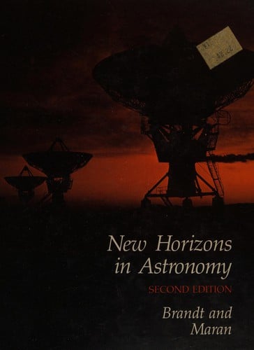 New horizons in astronomy