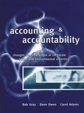 Accounting and accountability