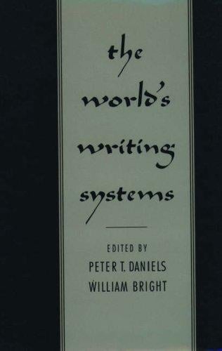 The world's writing systems