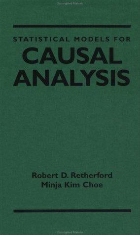 Statistical models for causal analysis
