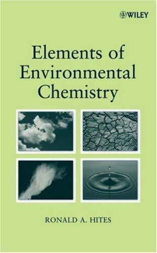 Elements of Environmental Chemistry