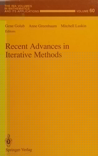 Recent advances in iterative methods