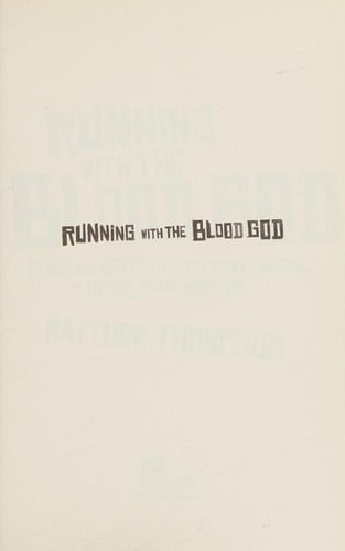 Running with the blood god