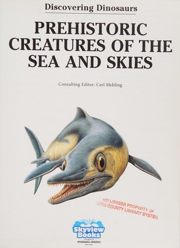 Prehistoric creatures of the sea and skies