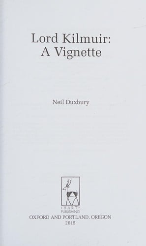 Lord Kilmuir: A Vignette