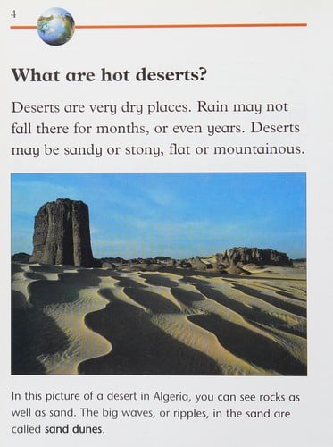 Hot deserts