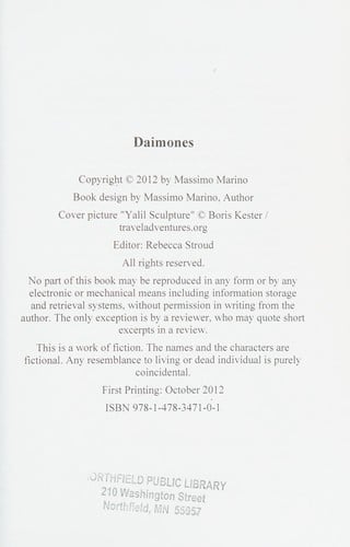 Daimones: Volume One of The Daimones Trilogy