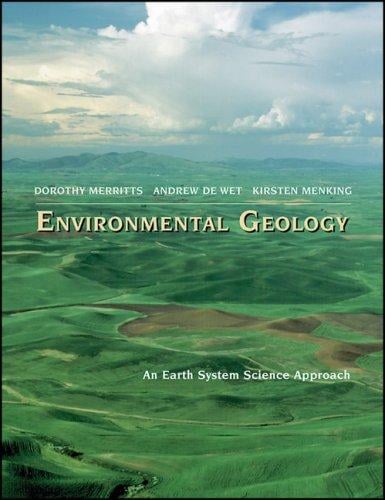 Environmental geology: an earth system science approach