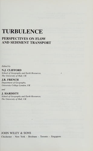 Turbulence: perspectives on flow and sediment transport