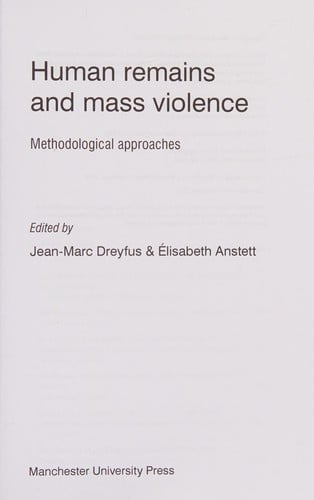 Human Remains and Mass Violence