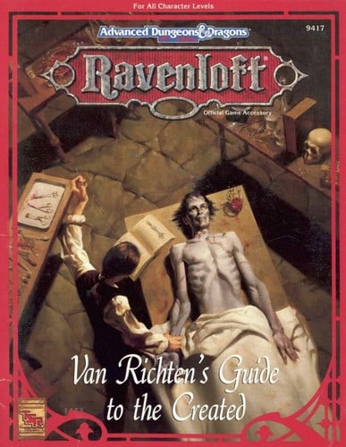 Van Richten's Guide to the Created