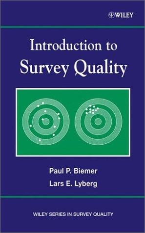 Introduction to survey quality
