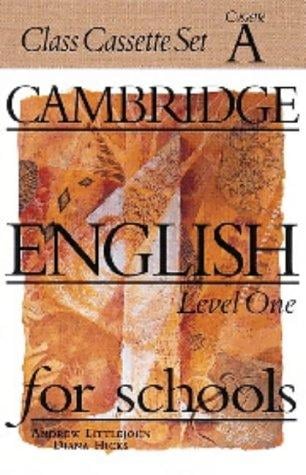 Cambridge English for Schools 1 Class cassette set (2 cassettes) (Cambridge English for Schools)